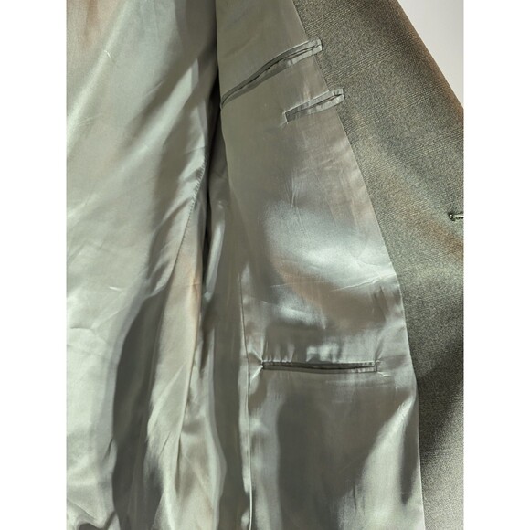 NEW Vintage Austin Reed Sport Coat Blazer Jacket Men's 44L Merino Wool Green USA - Picture 9 of 14